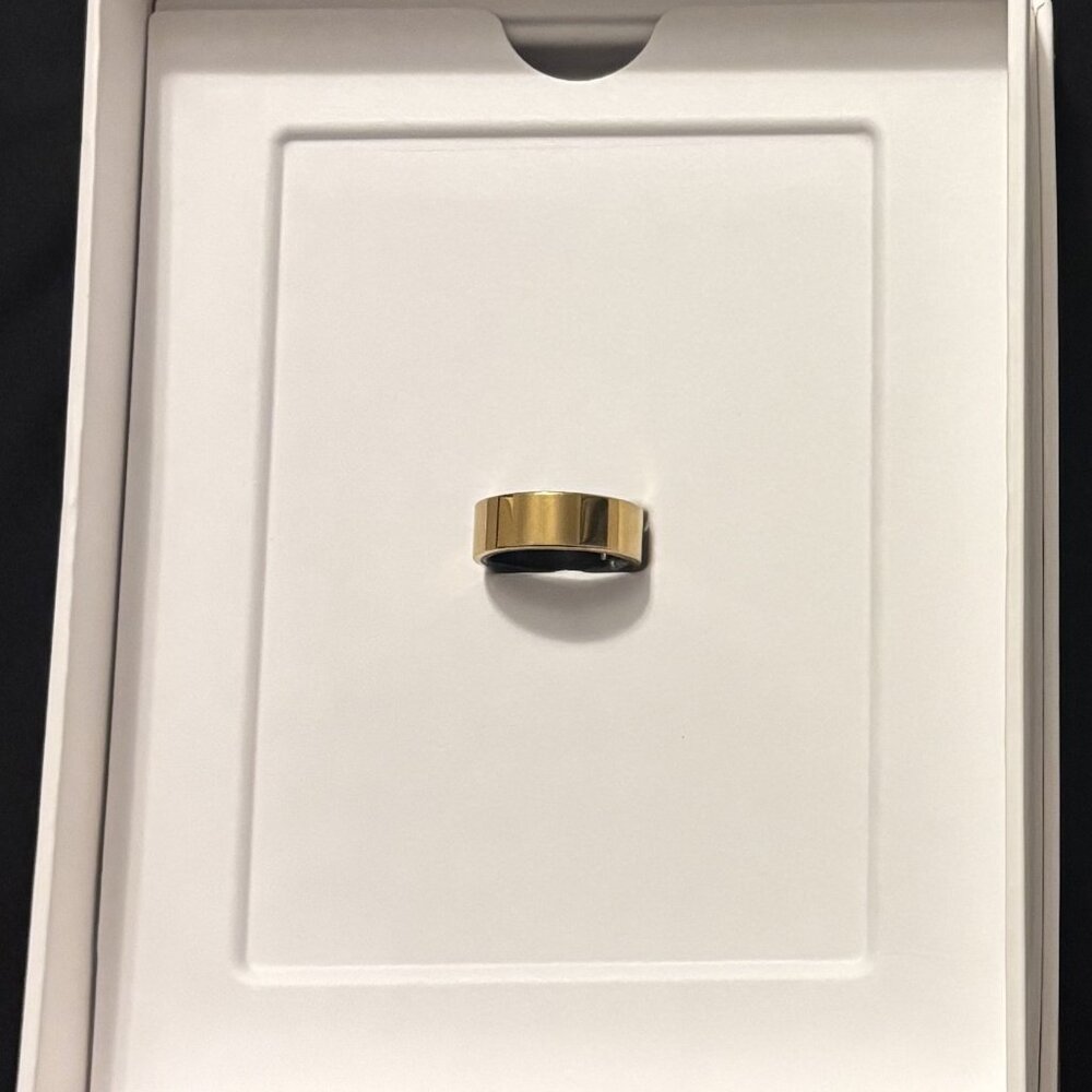 Ultrahuman Ring Air - Bionic Gold - Size 8